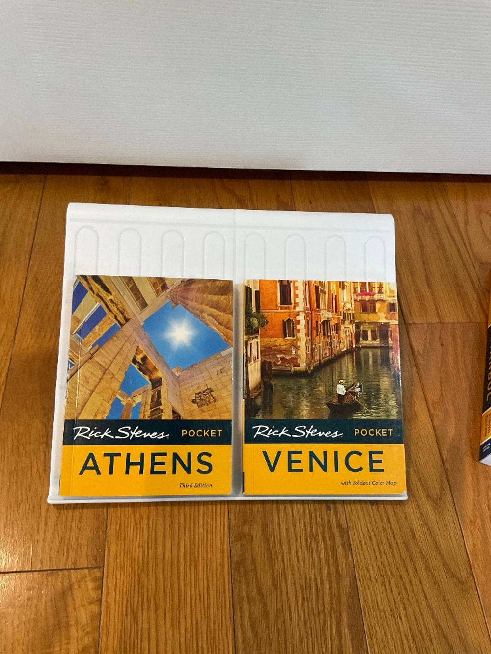 Set of 2 Rick Steves Pocket Athens and Pocket Venice Travel Books
